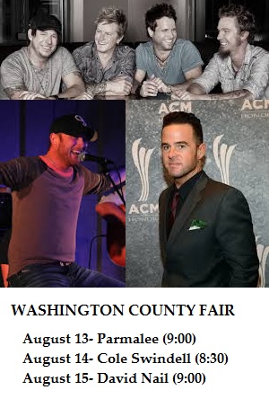 Washington County Fair Lineup